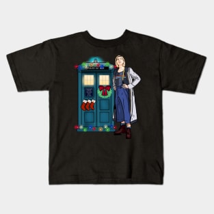 Merry Christmas Doctor! Kids T-Shirt